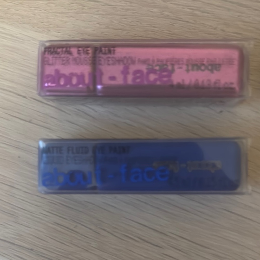Bold Pink and Blue Eyeliner for Striking Makeup Per Item or make me an offer